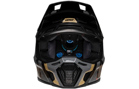 Kask cross z goglami LEATT KIT MOTO 8.5 ROYAL BLUE/RED niebieski czerwony