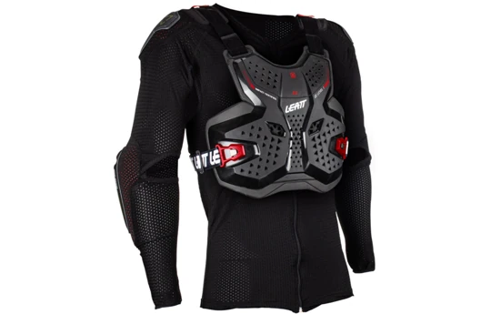 Ochraniacz ciała dziecięca LEATT BODY PROTECTOR 3.5 JUNIOR BLACK/RED czarny czerwony