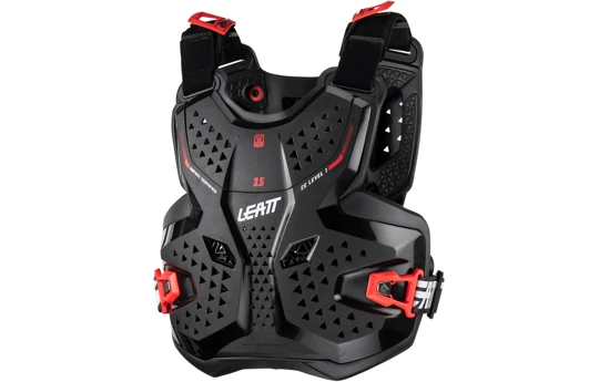 Buzer dziecięcy LEATT PROTECTOR 3.5 JUNIOR ORANGE/BLACK czarny pomarańczowy