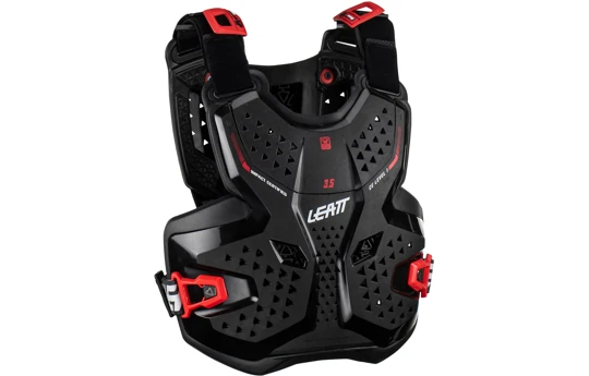 Buzer dziecięcy LEATT PROTECTOR 3.5 JUNIOR ORANGE/BLACK czarny pomarańczowy