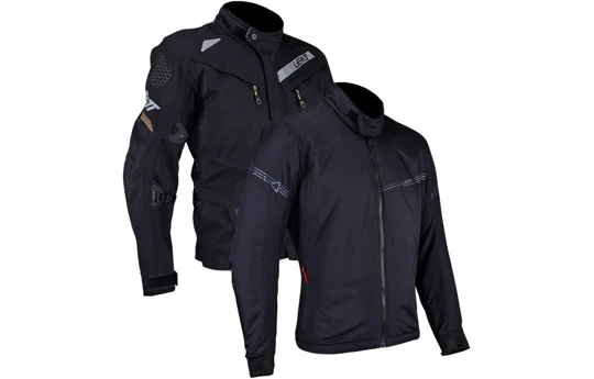 Kurtka tekstylna LEATT ADV DRITOUR 7.5 STEALTH czarny