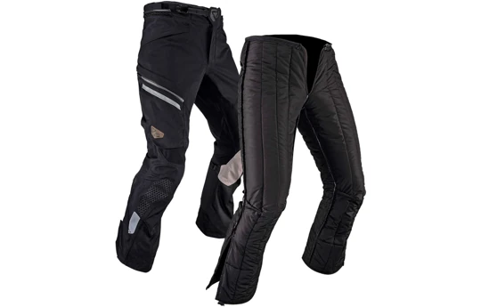 Spodnie tekstylne LEATT ADV DRITOUR 7.5 STEALTH czarny