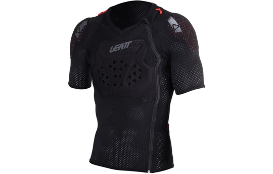 Koszulka z ochraniaczami LEATT TEE REAFLEX STEALTH czarny