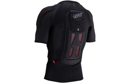 Koszulka z ochraniaczami LEATT TEE REAFLEX STEALTH czarny