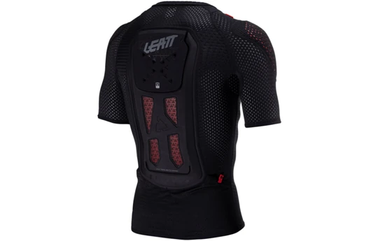 Koszulka z ochraniaczami LEATT TEE REAFLEX STEALTH czarny