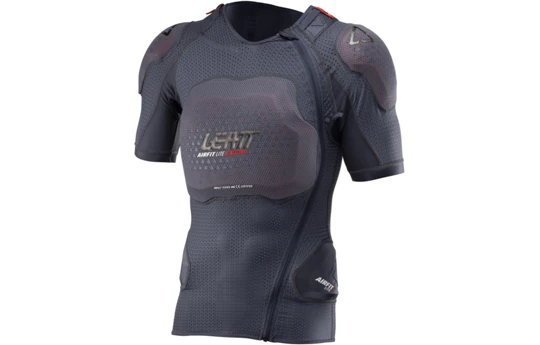 Koszulka z ochraniaczami LEATT 3DF AIRFIT LITE EVO STEALTH szary