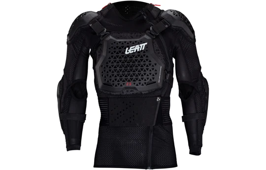 Koszulka z ochraniaczami LEATT 2.5 BLACK czarny