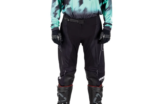 Spodnie cross LEATT MOTO 4.5 ROYAL granatowy czerwony biały