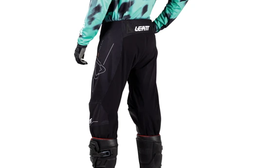Spodnie cross LEATT MOTO 4.5 ROYAL granatowy czerwony biały