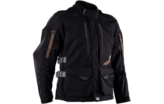 Kurtka tekstylna LEATT ADV DRITOUR 5.5 STEALTH czarny szary