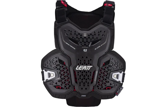 Buzer LEATT 4.5 HYBRID BLACK czarny