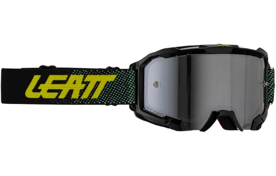 Gogle motocyklowe LEATT VELOCITY 4.5 IRIZ 50 VLT STEALTH SILVER czarny