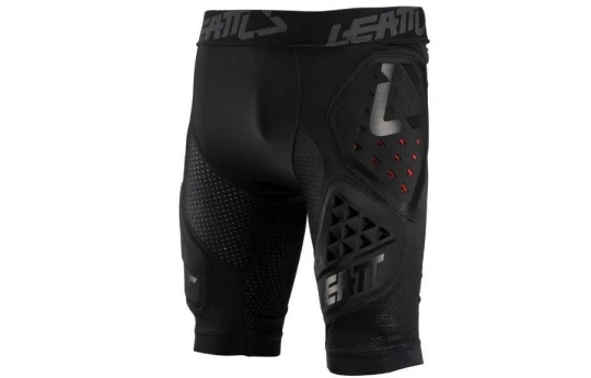 Spodenki z ochraniaczami LEATT IMPACT SHORTS 3DF 3.0 BLACK czarny