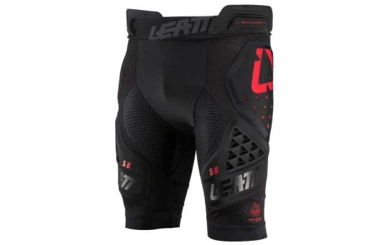 Spodenki z ochraniaczami LEATT IMPACT SHORTS 3DF 5.0 BLACK czarny