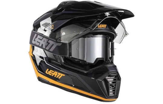 Kask cross z goglami LEATT ADV 7.5 BLACK/BRONZE czarny brązowy