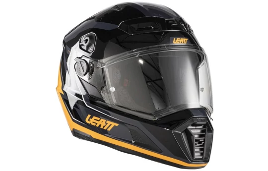 Kask cross z goglami LEATT ADV 7.5 BLACK/BRONZE czarny brązowy