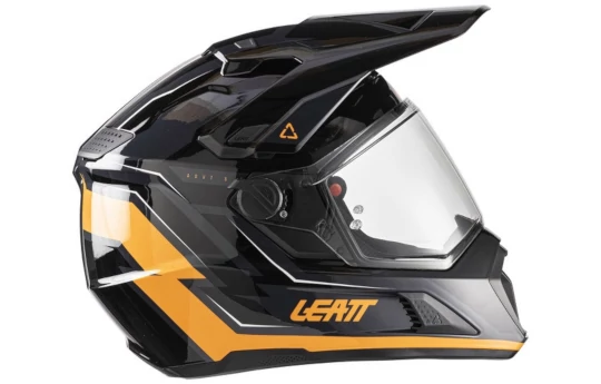 Kask cross z goglami LEATT ADV 7.5 BLACK/BRONZE czarny brązowy