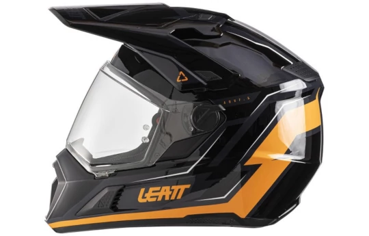 Kask cross z goglami LEATT ADV 7.5 BLACK/BRONZE czarny brązowy