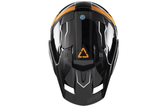 Kask cross z goglami LEATT ADV 7.5 BLACK/BRONZE czarny brązowy