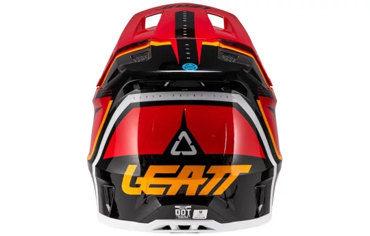 Kask cross z goglami LEATT KIT MOTO 7.5 RED czerwony