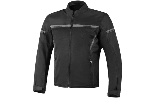Kurtka tekstylna MOTOID STELVIO BLACK czarny