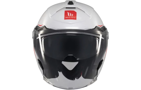 Kask otwarty MT COSMO SV SOLID GLOSS WHITE biały