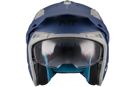 Kask otwarty MT DISTRICT SV S SOUL A2 GLOSS biały