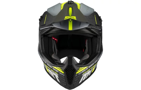 Kask cross MT FALCON S PURE A1 MATT czarny mat