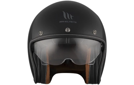 Kask otwarty MT LE MANS 2 SV S SOLID GLOSS BLACK czarny