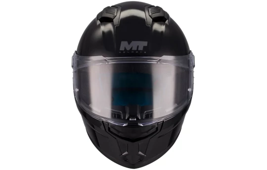Kask integralny dziecięcy MT STINGER 2 KIDS PURE GLOSS WHITE biały