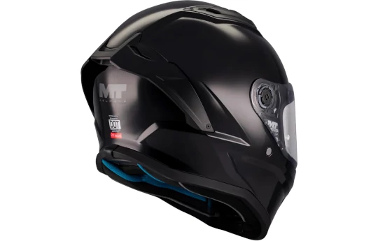 Kask integralny dziecięcy MT STINGER 2 KIDS PURE GLOSS WHITE biały