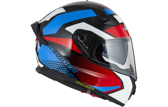 Kask integralny NZI GO RIDER STREAM DUO MATT BLACK czarny mat
