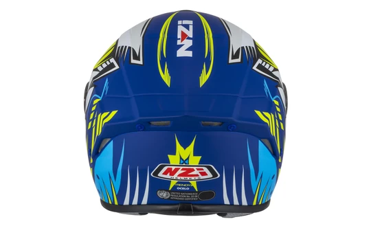 Kask integralny NZI TRENDY MATT BLACK czarny mat