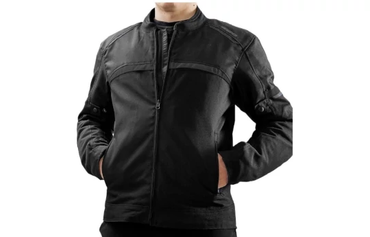 Kurtka tekstylna OZONE NEO BLACK czarny