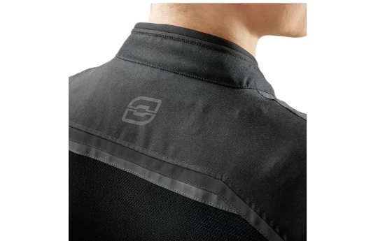 Kurtka tekstylna OZONE NEO AIR BLACK/FLO YELLOW czarny żółty fluo