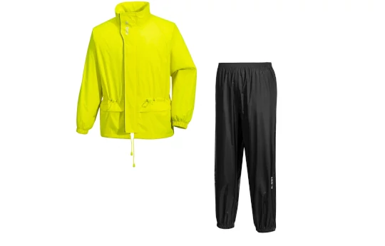 Kombinezon przeciwdeszczowy RAPID K-OUT 3 FLUO/BLACK żółty fluo czarny