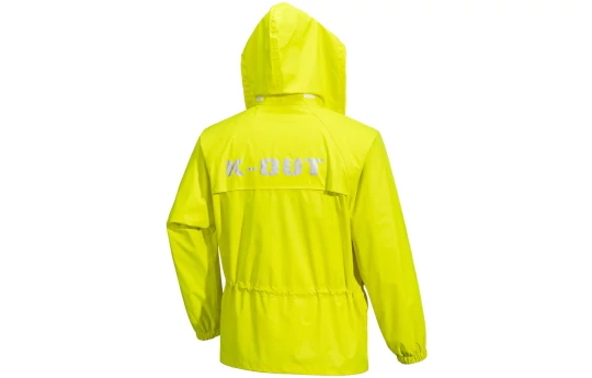 Kombinezon przeciwdeszczowy RAPID K-OUT 3 FLUO/BLACK żółty fluo czarny