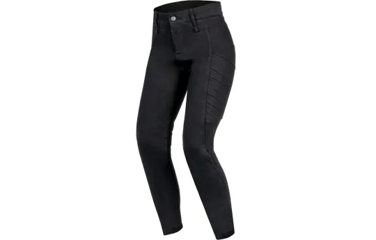 Jeansy motocyklowe damskie REBELHORN ASH LADY BLACK czarny