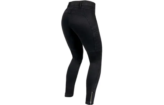 Jeansy motocyklowe damskie REBELHORN ASH LADY BLACK czarny