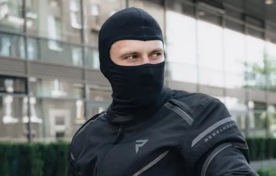 Kominiarka termoaktywna REBELHORN FREEZE II BLACK czarny