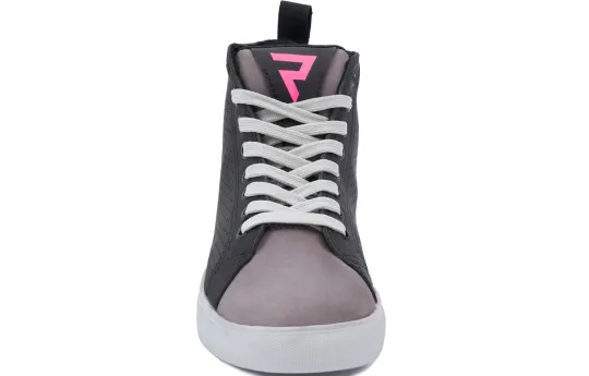 Trampki motocyklowe damskie REBELHORN TRAMP II LADY BLACK/GREY czarny szary