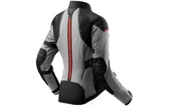 Kurtka tekstylna damska REBELHORN SCANDAL 3 LADY BLACK/DARK GREY/RED czarny szary czerwony