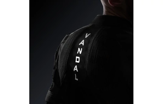 Kurtka tekstylna REBELHORN VANDAL 2 BLACK czarny