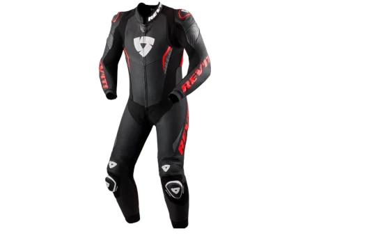 Kombinezon jednoczęściowy REVIT ARGON 3 BLACK/NEON RED czarny czerwony fluo