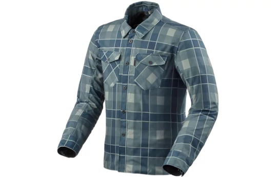 Koszula motocyklowa REVIT BISON 2 H2O DARK NAVY niebieski