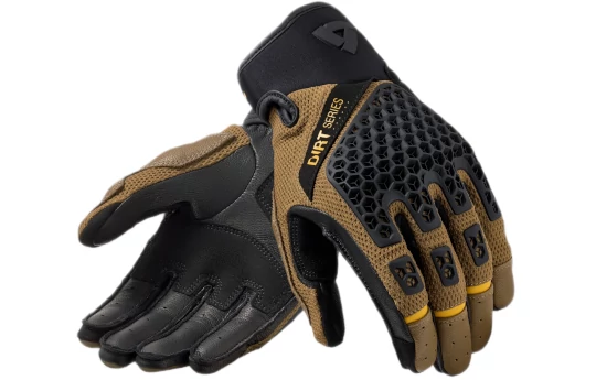Rękawice miejskie REVIT CALIBER 2 BLACK/BROWN czarny brązowy
