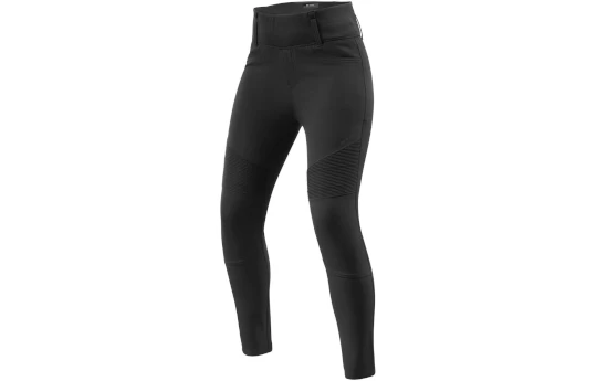 Jeansy motocyklowe damskie REVIT ELLISON LADY BLACK czarny