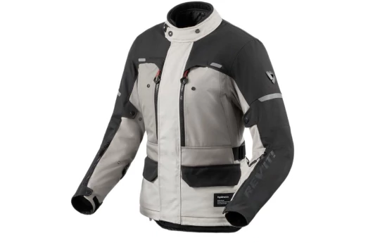 Kurtka tekstylna damska REVIT OUTBACK 5 H2O LADY SILVER/BLACK srebrny czarny