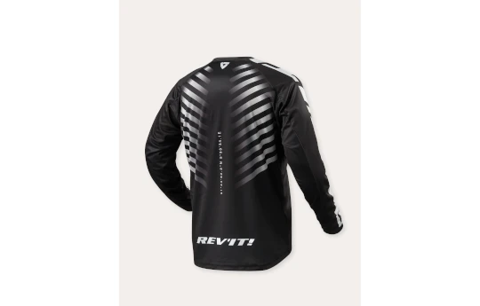 Bluza cross REVIT ROUGH BLACK/WHITE czarny biały