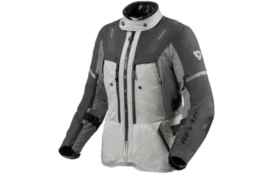 Kurtka tekstylna damska REVIT SAND 5 H2O LADY SILVER/ANTHRACITE srebrny szary